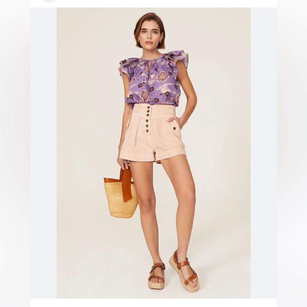 Ulla Johnson Spring Summer 2022 Alvin Denim Shorts NWT